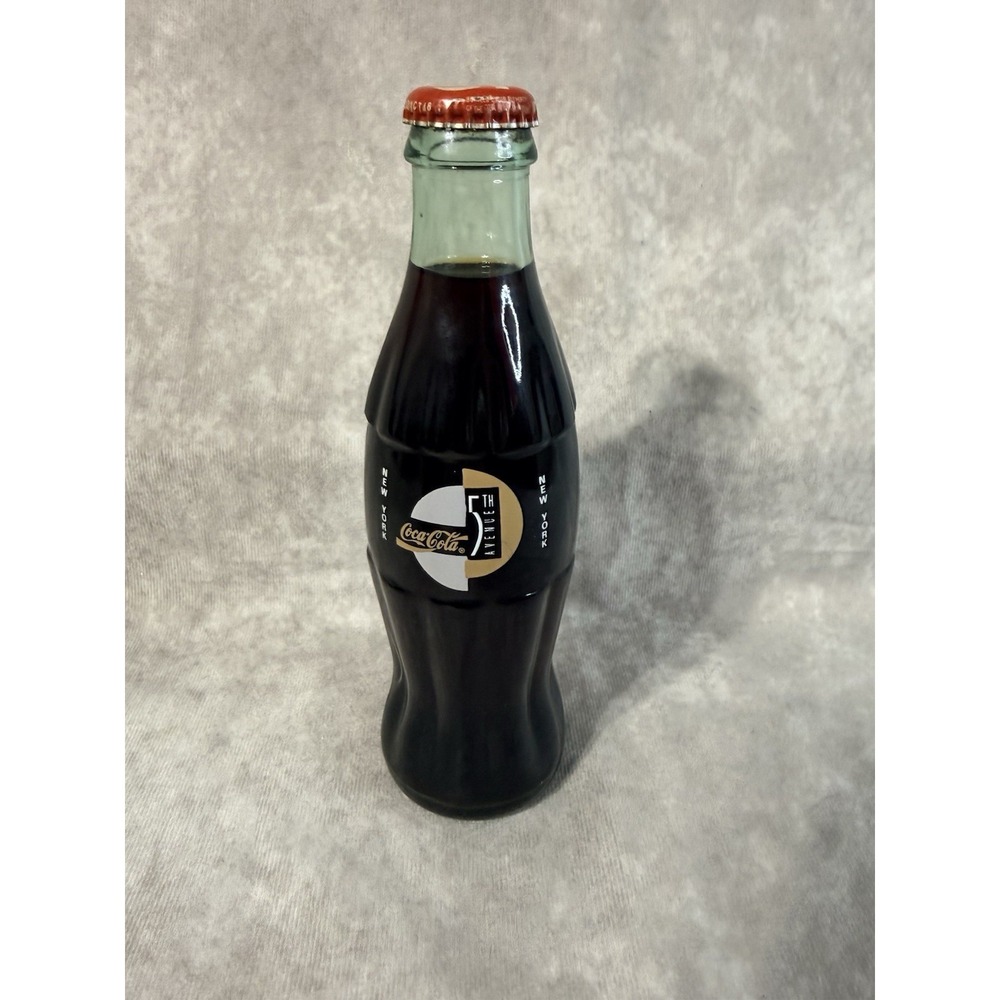 Coca-Cola Classic New York 5th & 7th Avenue Commemorative 8 fl oz Bottle‎